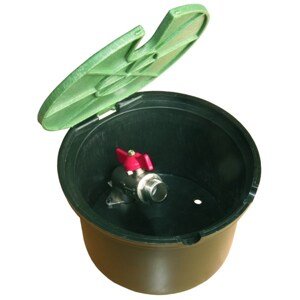 RainWorks RW-15RND Valve šachtice kulatá s 3/4" ventilem
