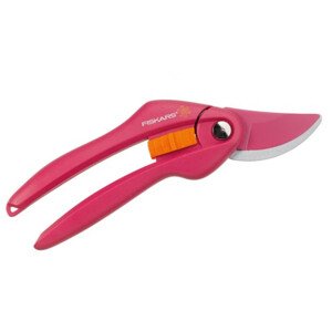 FISKARS Inspiration RUBY 1003657 zahradní nůžky na větve dvoučepelové růžové