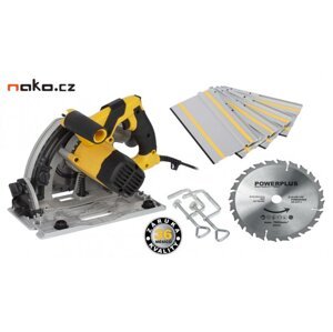 POWERPLUS POWX0562 kotoučová ponorná pila s lištou 1200W