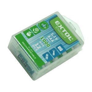 EXTOL ENERGY AAA 1000mAh 12ks 42062