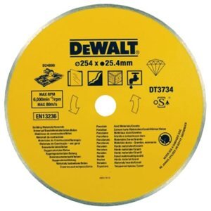 DeWALT DT3734 diamantový kotouč 254x25,4mm Universalní stavební materialy