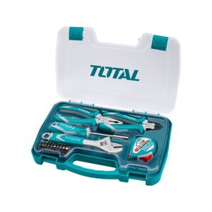 TOTAL THKTHP90256 sada ručního nářadí a vrtáků 25ks Industrial