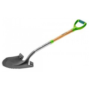 VERTO 15G001 rýč T-Rex špičatý, dřevěná násada, rukojeť