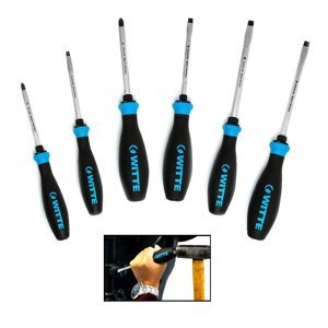 WITTE PRO Impact 670094 sada šroubováků úderových s šestihranem 6-dílná