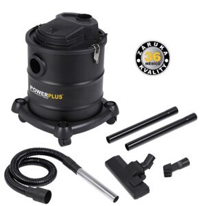 POWERPLUS POWX308 separátor popela a vysavač 1200W, 20 l