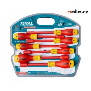 TOTAL THKISD0701 elektrikářské nástrčné klíče s rukojetí izolované 1000V VDE, industrial