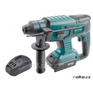 EXTOL INDUSTRIAL 8791818 vrtací aku kladivo SHARE20V, SDS+, BRUSHLESS, 20V LiIon, 2Ah