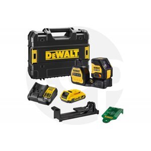 DeWALT DCE088D1G18 křížový laser zelený 12/18V 1x18V/2,0Ah v kufru Tstak