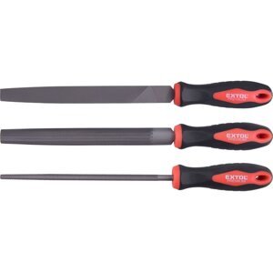 EXTOL PREMIUM 8803610 sada pilníků dílenských 200mm sek 2, 3ks