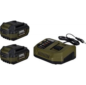 NAREX Camouflage START SET-CMFL nabíječka + 2x akumulátor LiIon 20V 4Ah 65406019 ORIGINÁL