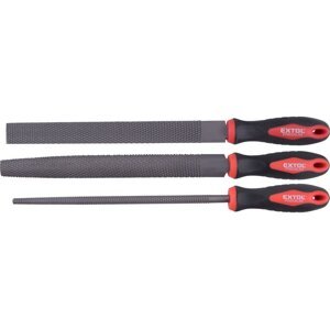 EXTOL PREMIUM  8803757 sada rašplí na dřevo 250/2 střední sek (3ks)