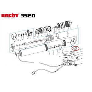 HECHT 352000046 pouzdro pro čerpadlo H3520