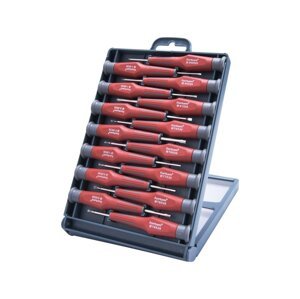 FORTUM 740802 sada hodinářských šroubováků 15ks CrMoV