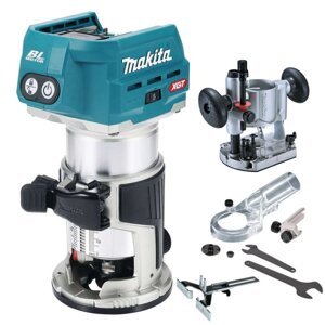 MAKITA RT001GZ17 aku kombinovaná frézka LiIon XGT 40V, bez aku Z