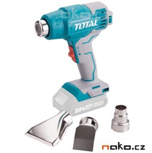 TOTAL TBLI2002 horkovzdušná aku pistole 20V LiIon industrial P20S, bez baterie