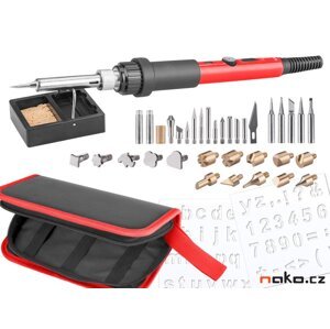 EXTOL PREMIUM 8894512 páječka hrotová s hroty pro vypalování do dřeva