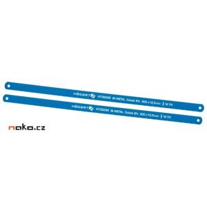 HOGERT HT3S285 list pilový na ocel a nerez 300mm 2ks HSS Bim 8% Co