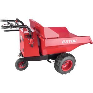 EXTOL PREMIUM 8891591 aku transportér s pojezdem 400kg, 200l, 54V LiIon 15Ah