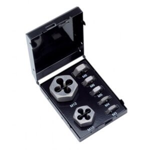 VOLKEL 49520 sada šestihranných závitových oček M3-M12 HSS-G