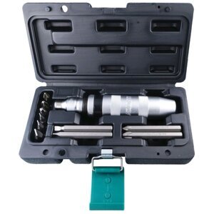 HONITON H5-ID0120 úderový šroubovák 1/2" s adaptérem a bity 12 dílů