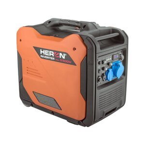 HERON 8896227 elektrocentrála digitální invertorová 5,5kW elektrický start, kolečka