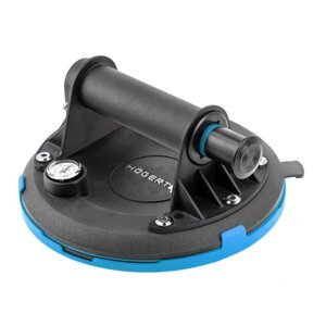 HOGERT HT3B341 ruční přísavka 200 mm s manometrem 190kg