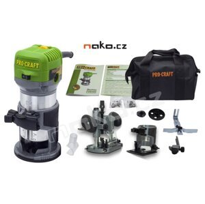 PROCRAFT POB980 multifunkční horní ohraňovací frézka 710W
