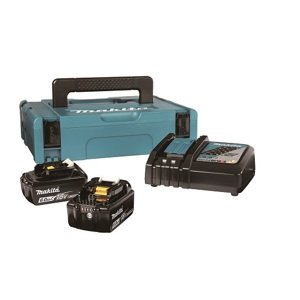 MAKITA 198116-4 sada baterií LiIon LXT 18V 2x BL1860B + nabíječka DC18RC + Makpac ORIGINÁL