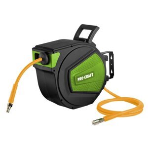 PROCRAFT HK10 tlaková hadice 10m 3/8" v samonavíjecím bubnu na stěnu