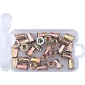 FORTUM 4770686 matice nýtovací ocelové M6x14mm 30ks