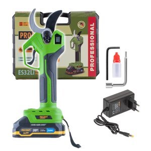 PROCRAFT ES32Li zahradní aku nůžky na větve bezuhlíkové LiIon 20V 2Ah