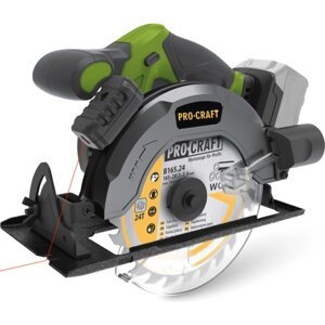 PROCRAFT PCA28 kotoučová aku pila 165mm bezuhlíková LiIon 20V, bez aku (PCA28BB)