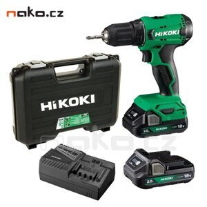 HiKOKI DS18DAWCZ aku vrtačka 18V 2x 2Ah LiIon