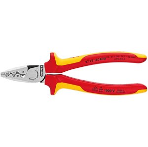 KNIPEX 9778180.09 kleště lisovací na dutinky VDE izolované do 1000V