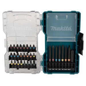 MAKITA E-07076 sada bitů 1/4" 32 ks v plastové krabičce