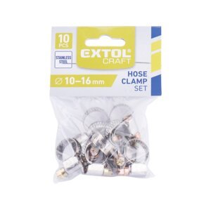 EXTOL CRAFT 70501 spony hadicové 10-16mm 10ks