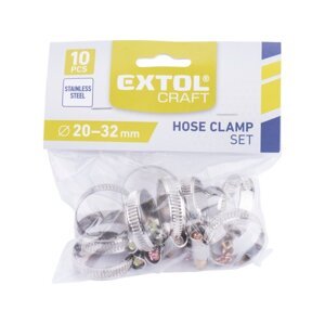 EXTOL CRAFT 70504 spony hadicové 20-32mm 10ks