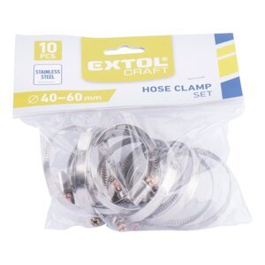 EXTOL CRAFT 70507 spony hadicové 40-60mm 10ks
