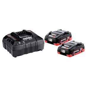 METABO Basic set 18V LiHD 2x 4Ah baterie a nabíječka 685163000 - ORIGINÁL