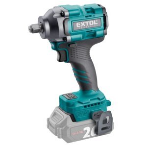 EXTOL INDUSTRIAL 8791815 aku rázový utahovák 1/2“ SHARE20V, 500Nm, BRUSHLESS, bez aku