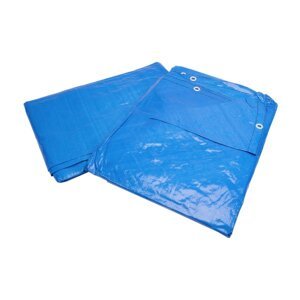 XTline zakrývací plachta pr.3,6m zesílená PE s oky kulatá 120g/m2