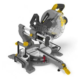 PROTECO pokosová pila PROFI 255 mm s předním pojezdem a LED vedením 51.01-PP-255-PRO