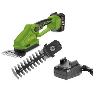 PROCRAFT PGH2100 zahradní aku nůžky na trávu a keře LiIon 20V 2Ah