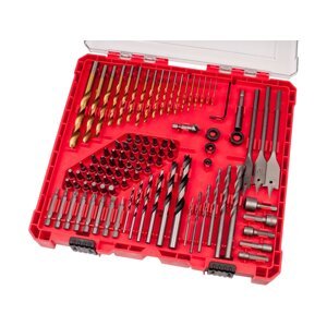 EXTOL PREMIUM 8819653 sada bitů, hlavic a vrtáků do dřeva, kuvu a zdiva 100ks