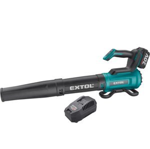 EXTOL INDUSTRIAL 8791906 aku fukar na listí bezuhlíkový SHARE20V LiIon 4Ah