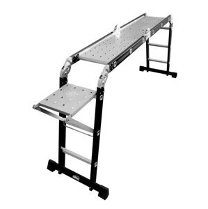 MAGG Profi ZM-365 žebřík multifunkční kloubový 4x3 s nášlapnou deskou