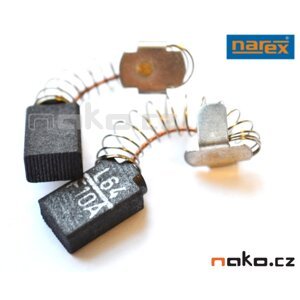 NAREX 65406909 uhlíkové kartáče pro vrtačky E,F,G,H,C (pár)