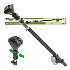 PROCRAFT EP2.0R prodlužovací teleskopický nástavec otočný pro PKA30,PKA32Li,ES28Li,ES30Li