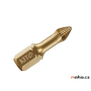 KITO bit PH0 25 mm, S2 TiN 4820100