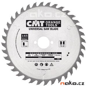 CMT C29116524M kotouč pilový vidiový 165x2,6x30mm Z24 15°